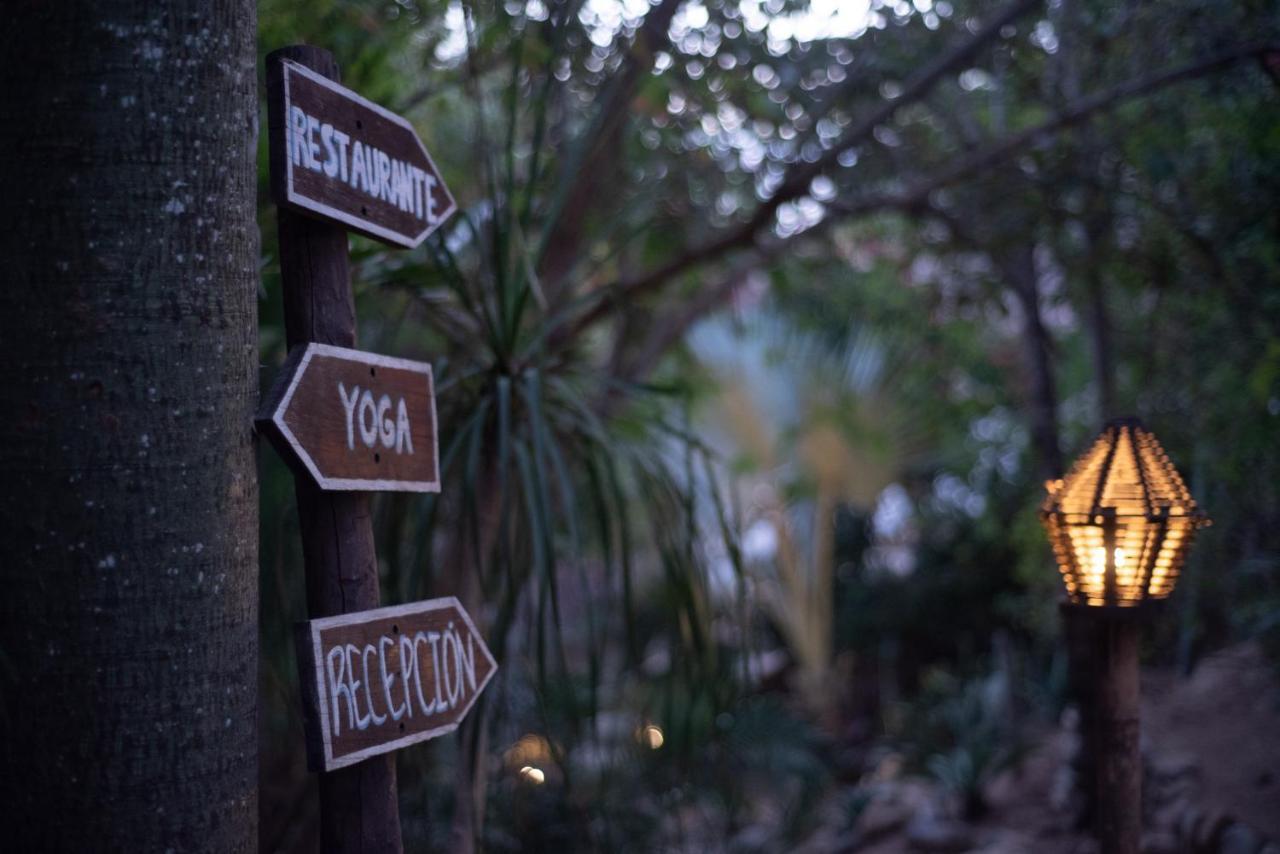El Alquimista Yoga Spa Зиполите Экстерьер фото
